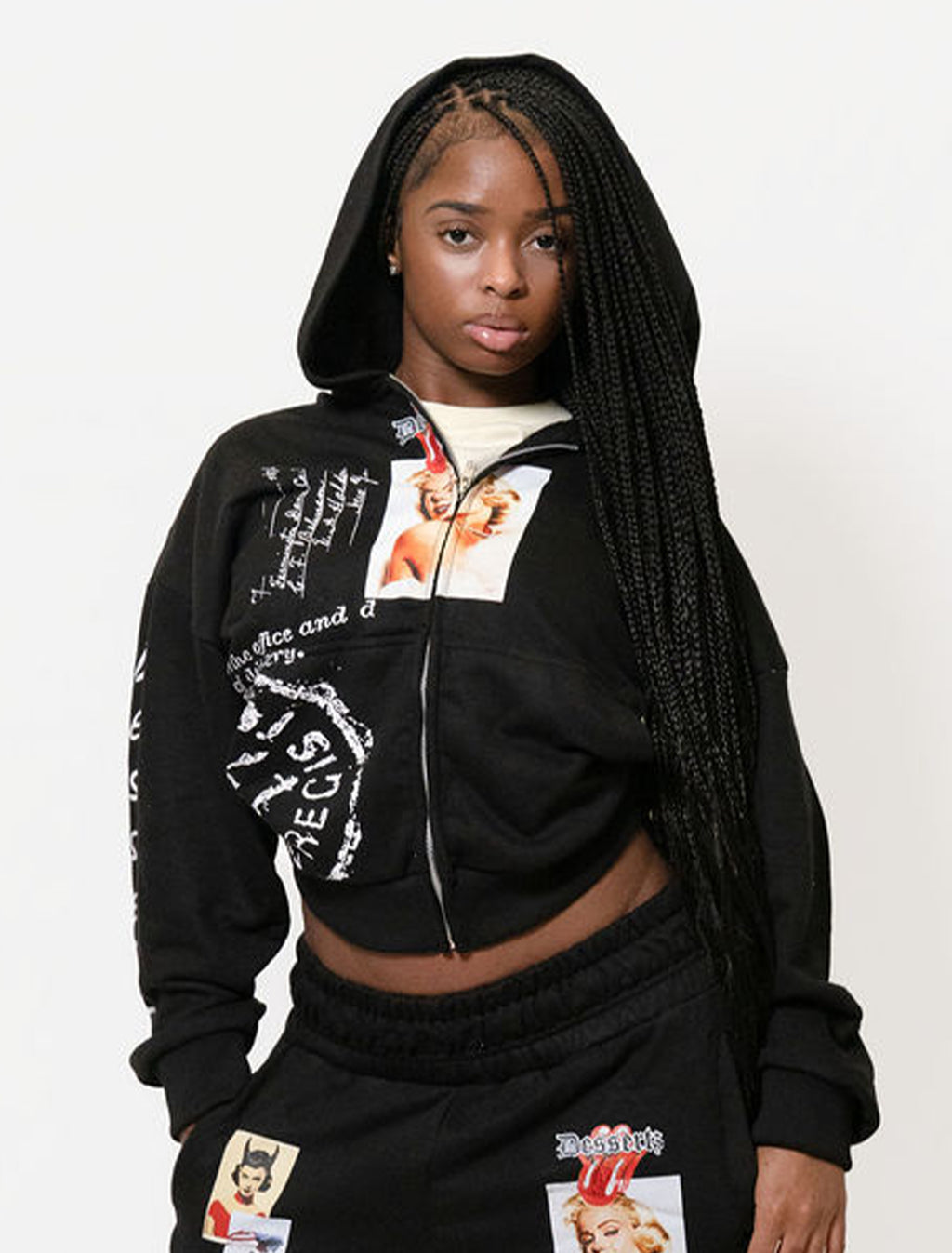 Sweet Sin Hoodie Black