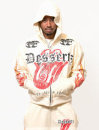 Heat Wave Hoodie White