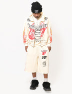 Heat Wave Shorts White